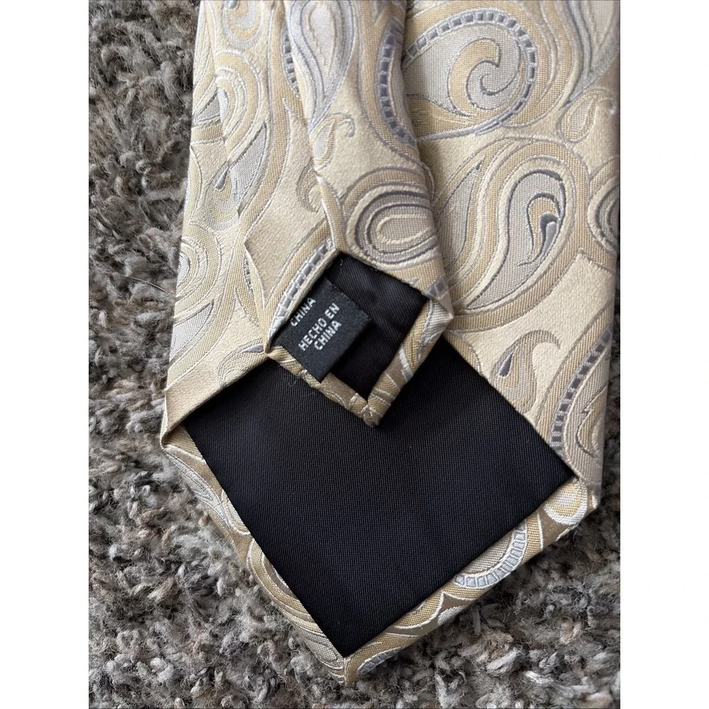 croft barrow paisley silk tie 60